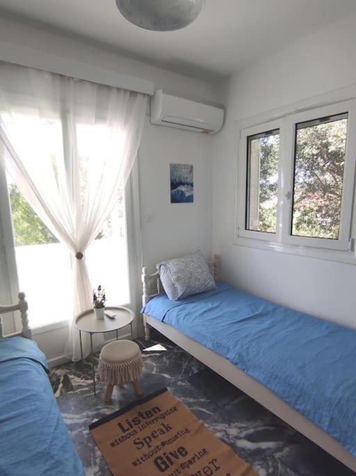 Almiropótamos White Villa In Olive Trees And Seaview To Panagia מראה חיצוני תמונה