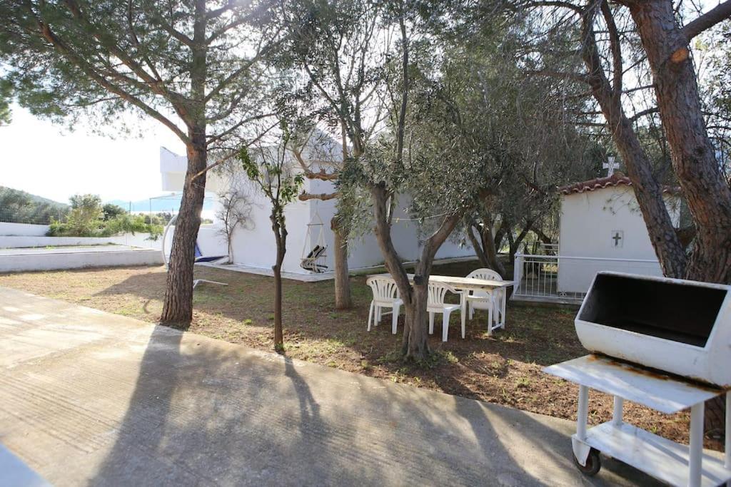 Almiropótamos White Villa In Olive Trees And Seaview To Panagia מראה חיצוני תמונה