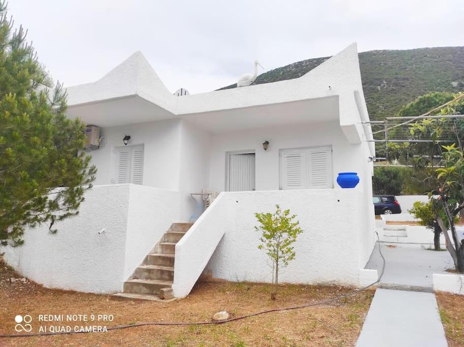 Almiropótamos White Villa In Olive Trees And Seaview To Panagia מראה חיצוני תמונה