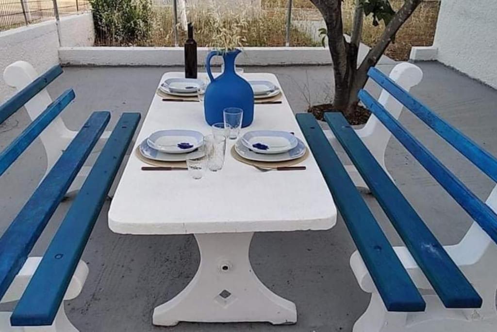 Almiropótamos White Villa In Olive Trees And Seaview To Panagia מראה חיצוני תמונה