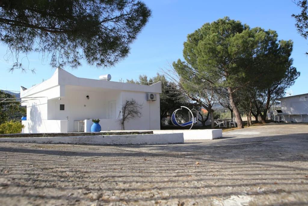 Almiropótamos White Villa In Olive Trees And Seaview To Panagia מראה חיצוני תמונה